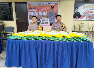 Gerakan Pangan Murah di Parindu Diserbu Warga, Stok Beras Langsung Habis