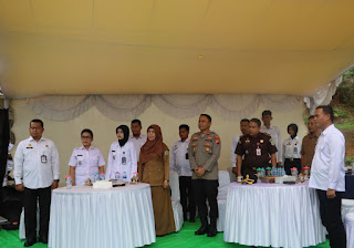 Peresmian Ketahanan Pangan Nusakambangan, Lapas Sanggau Tanam 500 Bibit Kelapa Hibrida