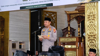 Polda Kalbar Gelar Peringatan Maulid Nabi, Kapolda Ajak Seluruh Elemen Jaga Kerukunan dan Kedamaian