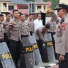 Polres Sanggau Gelar Latihan Dalmas, Siapkan Personel Hadapi Potensi Aksi Massa