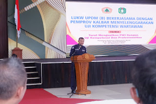 Uji Kompetensi Wartawan di Kalbar, Sinergi LUKW UPDM dan Pemprov Dorong Profesionalitas Pers