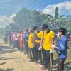 Forkopimcam Sekayam Gelar Kerja Bakti Bersihkan TPA Dusun Rumit
