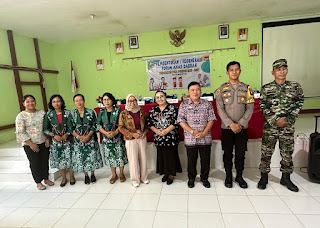 Kapolsek Toba Hadiri Pembentukan Forum Anak Kecamatan Toba Periode 2025–2027