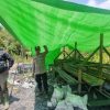 Tambang Ilegal di Sekayam Ditertibkan, Polisi Bongkar Tenda dan Tutup Lubang Galian