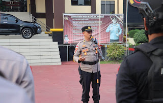 Patroli Gabungan Skala Besar Digelar di Sanggau, Pastikan Kondusivitas Wilayah Tetap Terjaga