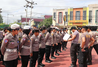 Polres Sanggau Asah Kesiapan Dalmas Hadapi Potensi Unjuk Rasa