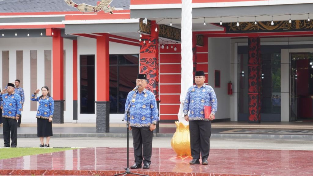 DISBUNNAK DITUNJUK SEBAGAI KOORDINATOR PELAKSANAAN APEL DALAM RANGKA HARI KESADARAN NASIONAL – DISBUNNAK