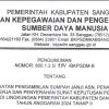 Jadwal Kegiatan Pengambilan Sumpah Janji ASN, Penandatangan Perjanjian Kerja dan Penyerahan Surat Keputusan Pengangkatan PPPK di Lingkungan Pemerintah Kabupaten Sanggau Tahun Anggaran 2024 Tahap II
