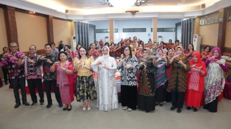 Malam Ramah Tamah Dalam Rangka Kunjungan Kerja Dan Monev TP PKK Provinsi Kalimantan Barat di TP PKK Kabupaten Sanggau