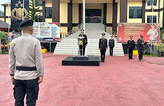 Polres Sanggau Gelar Upacara Hari Kesaktian Pancasila 2025, Teguhkan Semangat Persatuan Bangsa