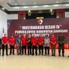 Bupati Sanggau Membuka Musyawarah Besar IV DPP Pemuda Dayak Kabupaten Sanggau