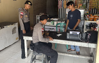 Jaga Kamtibmas Perbatasan, Polsek Entikong Gencarkan Patroli Presisi