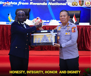 STIK Lemdiklat Polri Terima Kunjungan Kehormatan Kepala Kepolisian Rwanda, Perkuat Kerja Sama Internasional di Bidang Pendidikan Kepolisian
