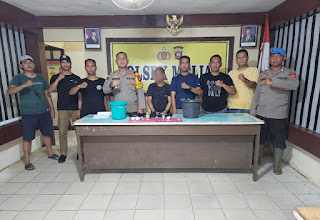 Polisi Tangkap Pengedar Narkoba di Meliau, Sempat Ceburkan Diri ke Sungai Kapuas