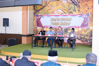 Jum’at Curhat Polda Kalbar: Wadah Dialog Masyarakat dan Polisi Bahas Isu Kamtibmas di Kubu Raya