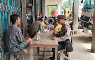 Siang Kondusif di Perbatasan, Polsek Beduai Pastikan Keamanan Lewat Patroli Rutin