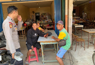 Jaga Keamanan Wilayah, Polsek Batang Tarang Gelar Patroli Rutin di Titik Vital