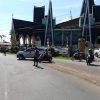 Harmoni di Hari Minggu: Polres Sanggau Hadir Jaga Keamanan Ibadah Umat Kristiani