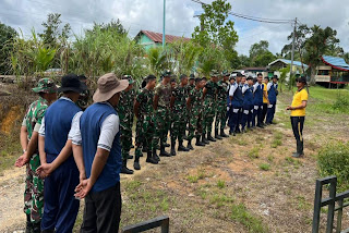 TNI–Polri Bersinergi, Polres Sanggau Gelar Aksi Kurve Bersama di Lapangan Golf Binamarga TNI–Polri Bersinergi, Polres Sanggau Gelar Aksi Kurve Bersama di Lapangan Golf Binamarga