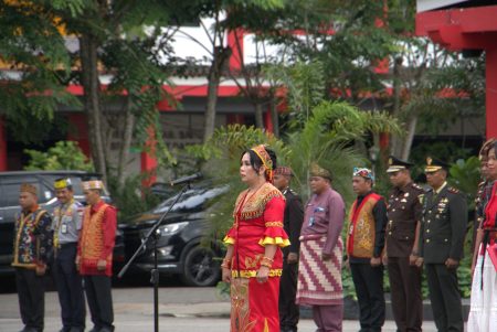 Upacara Peringatan Hari Sumpah Pemuda ke-97 Di Pimpin Wakil Bupati Sanggau – DISPORAPAR