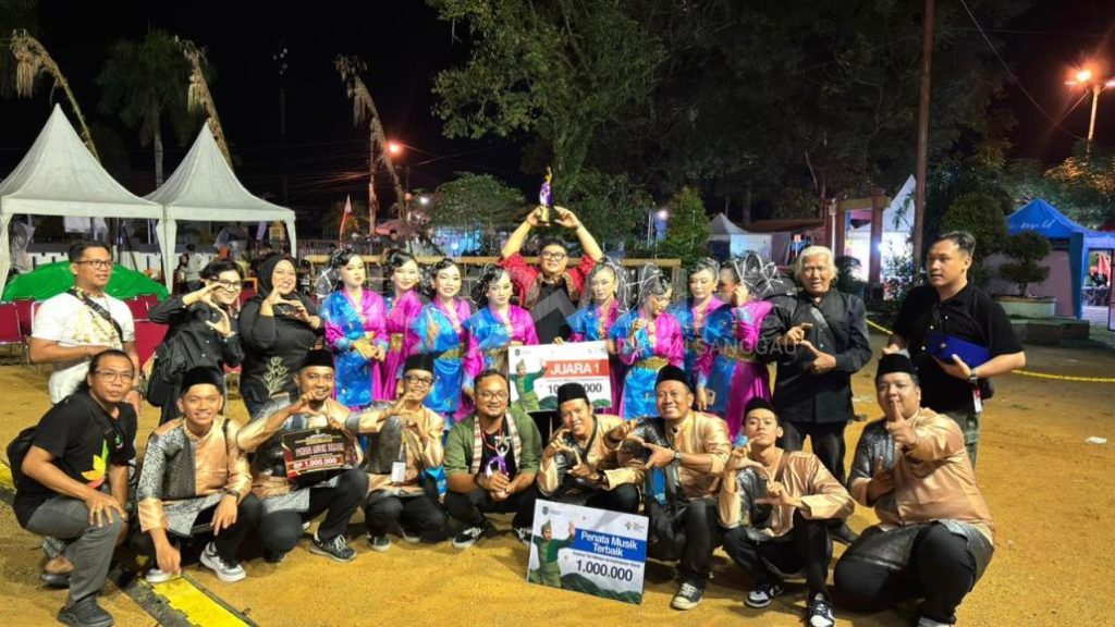 Gemilang! Sanggau Juara Umum Festival Tari Melayu Se-Kalbar di PKD Singkawang