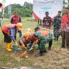 Wabup Sanggau Hadiri Peletakan Batu Pertama Gerai dan Pergudangan Koperasi Merah Putih