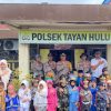 Anak-Anak PAUD dan TK Kunjungi Polsek Tayan Hulu: Belajar Tentang Profesi Polri dan Semangat Hari Pahlawan