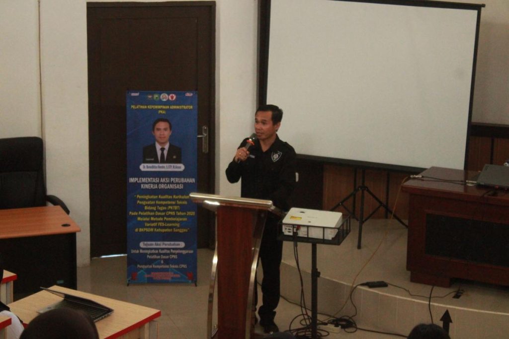 Pelatihan Dasar CPNS Kabupaten Sanggau Tahun 2025 Terapkan Kurikulum PKTBT Berbasis FES-Learning