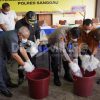 Sekda Sanggau Dukung Langkah Tegas Polres Musnahkan 18,5 Kg Sabu