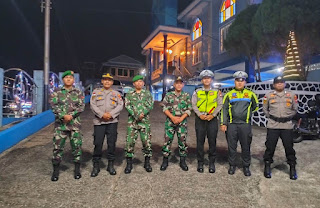 Sinergi Pengamanan, Ibadah Malam Tutup Tahun di GKNI Antiokhia Sanggau Berjalan Lancar Sinergi Pengamanan, Ibadah Malam Tutup Tahun di GKNI Antiokhia Sanggau Berjalan Lancar
