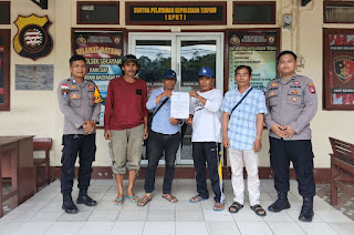 Mediasi Humanis, Polsek Sekayam Selesaikan Kasus Laka Lantas Secara Kekeluargaan Mediasi Humanis, Polsek Sekayam Selesaikan Kasus Laka Lantas Secara Kekeluargaan