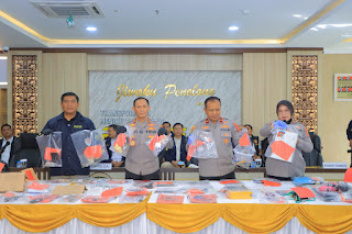 Polda Lampung Berhasil Ungkap 75 Kasus Street Crime dalam 19 Hari, 95 Tersangka Diamankan Polda Lampung Berhasil Ungkap 75 Kasus Street Crime dalam 19 Hari, 95 Tersangka Diamankan