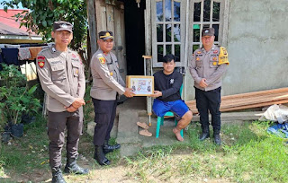 Hari Bhayangkara ke-80, Polsek Noyan Pererat Silaturahmi Melalui Anjangsana dan Bansos Hari Bhayangkara ke-80, Polsek Noyan Pererat Silaturahmi Melalui Anjangsana dan Bansos