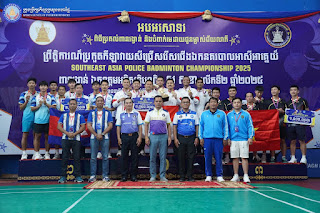 Tim Bulutangkis Polri Raih 4 Medali Emas dan 2 Perak SEA Police Badminton Championship 2026 di Kamboja Tim Bulutangkis Polri Raih 4 Medali Emas dan 2 Perak SEA Police Badminton Championship 2026 di Kamboja