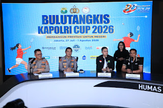 Bulutangkis Kapolri Cup 2026 Siap Digelar, Libatkan Atlet Muda hingga Penyandang Disabilitas Bulutangkis Kapolri Cup 2026 Siap Digelar, Libatkan Atlet Muda hingga Penyandang Disabilitas